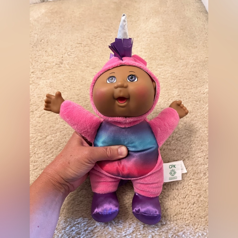 Pink & purple unicorn 🦄 Cabbage Patch Kids baby doll